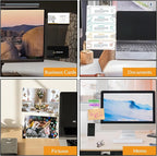Keenjorika 2PCS Multifunctionnal Monitor Documents Holder, Desktop Message Board - Image 5