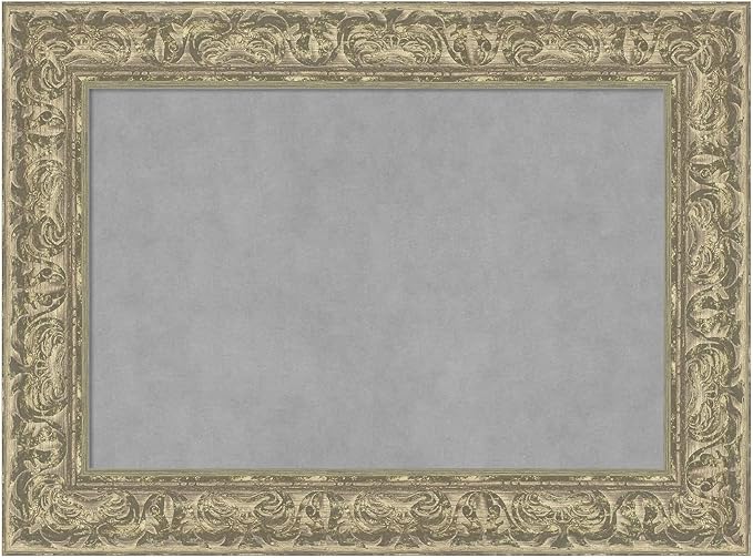 Amanti Art Silver Framed Magnetic Board 23x31 Medium Vision Board by AmantiArt