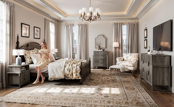 LGHM Fluted Dresser for Bedroom - Image 9