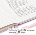 feela 5 Pack Notebooks Journals Bulk, Hardcover Notebook Classic Ruled Lined - Image 3