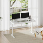 FLEXISPOT 55" White Electric Standing Desk - Image 2