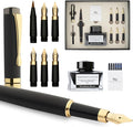Wordsworth & Black Calligraphy Pen Gift Set, Includes Ink Bottle, 6 Ink by WordsworthBlack