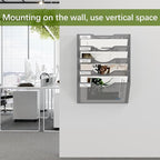 EasyPAG 5 Pocket Mesh Wall File Organizer, Hanging Paper Folder Holder - Image 4