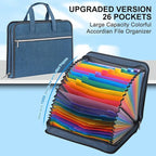 SEEKIND Heavy Duty Accordian File Organizer - Image 2