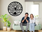 Personalized Tree of Life Metal Sign, Personalized Last Name Signs, Custom Name - Image 4