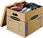 bankers box 20-pack medium classic moving boxes with, close-up detail