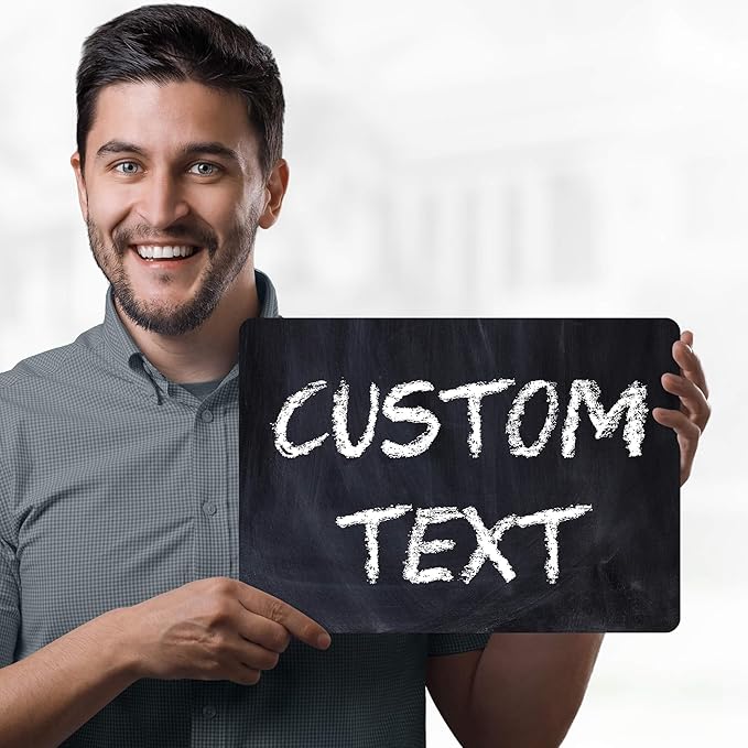 Custom Sign, Custom Street Sign, 11 Font Colors, 13 Font Styles, 4 Hole Options - Image 2