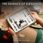 Wordsworth & Black Fountain Pen Gift Set, Includes Bottle, 6 Cartridges - Image 2