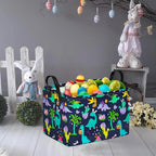 FUULOXE Storage Bin for Shelves Rectangle Closet Baskets Foldable Box - Image 4