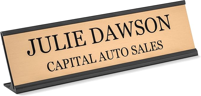 Providence Engraving Personalized Desk Name Plates - Image 7