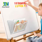 Docnest 3 Tier 3 Pack Magnetic Wall Mounted File Holders, Mesh Letter Organizer - Image 7