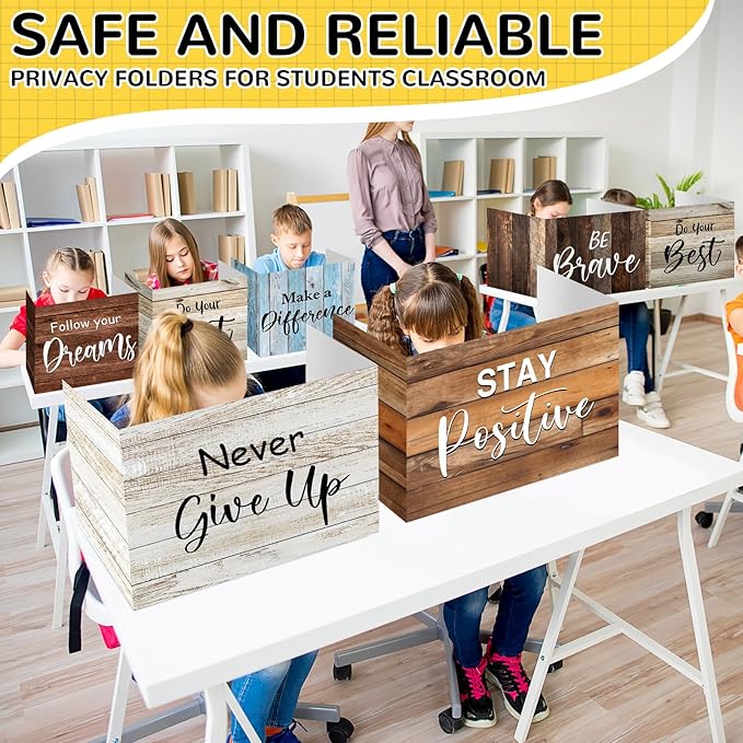 Honoson 24 Pcs Bulk Inspirational Privacy Folders - Image 7