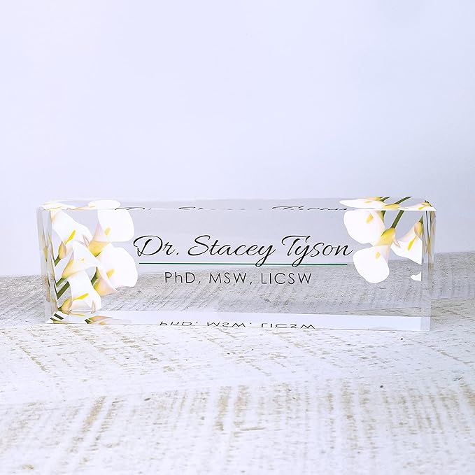 Artblox Office Desk Name Plate Personalized | Custom Name Plates - Image 2