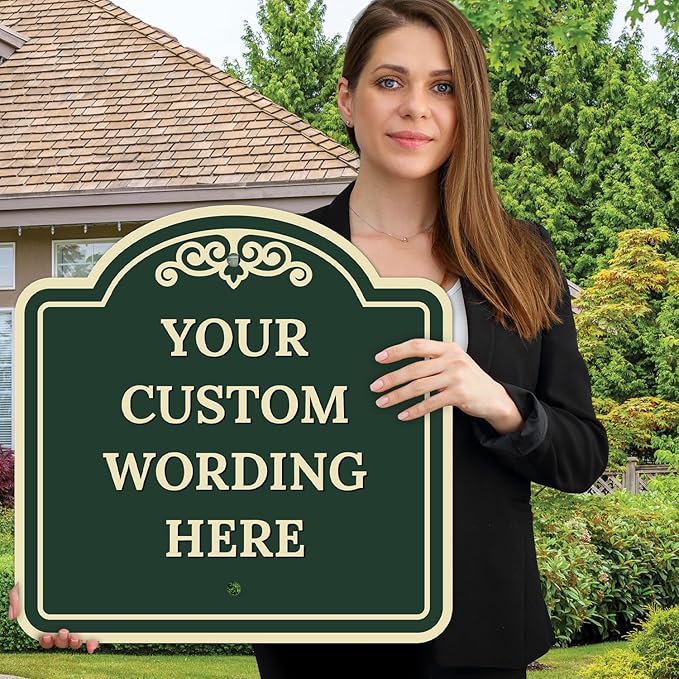Custom Decorative Sign, Personalized Metal Sign - Image 6