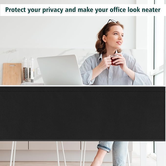 EcoBrisa 48" Under Desk Privacy Panel - Image 7