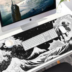 Gaming Mouse Pad, 31.5x15.7 inch Large Extended Computer Keyboard Mouse Mat - Image 7