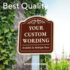 Custom Decorative Metal Outdoor Sign - Image 8