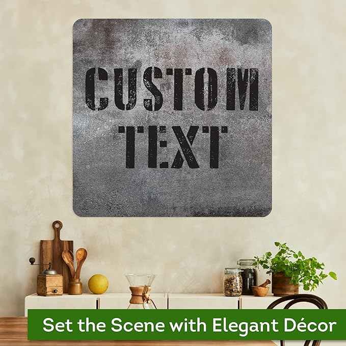 Custom Sign, Custom Street Sign, 11 Font Colors, 13 Font Styles, 4 Hole Options - Image 4