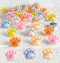 30 pcs Cat Paw Push Pins, Cute Animal Decorative Thumbtacks, Cartoon Drawing by Tandarui