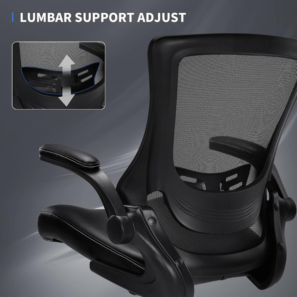 Misolant Tall Office Chair for Standing Desk, Drafting Chair with Footrest Ri...