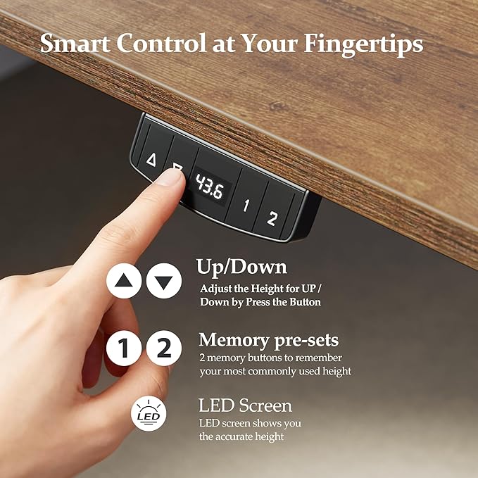 Klicelor 48 Inch Electric Standing Desk - Image 8