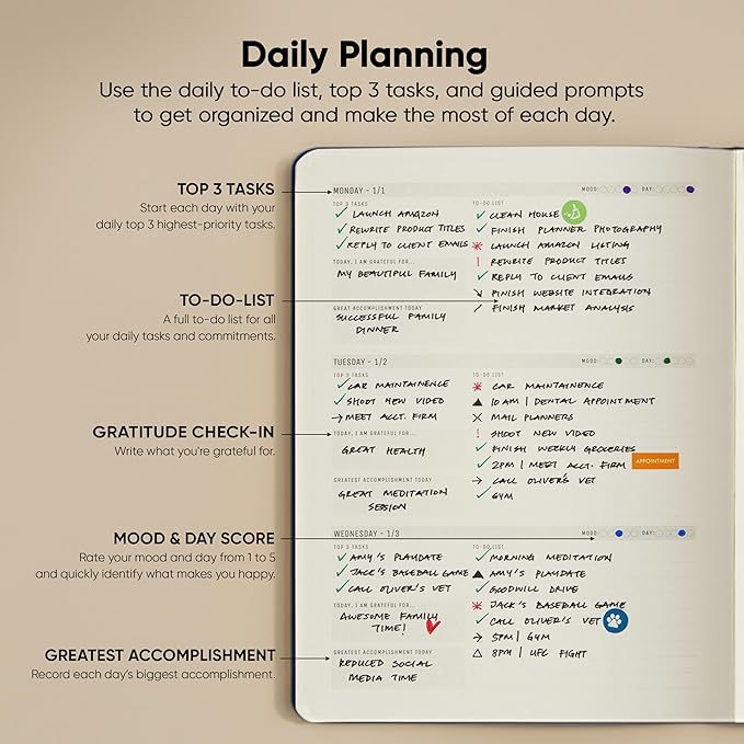 Dated, 2026 Planner, 8.5" x 11" - Image 3