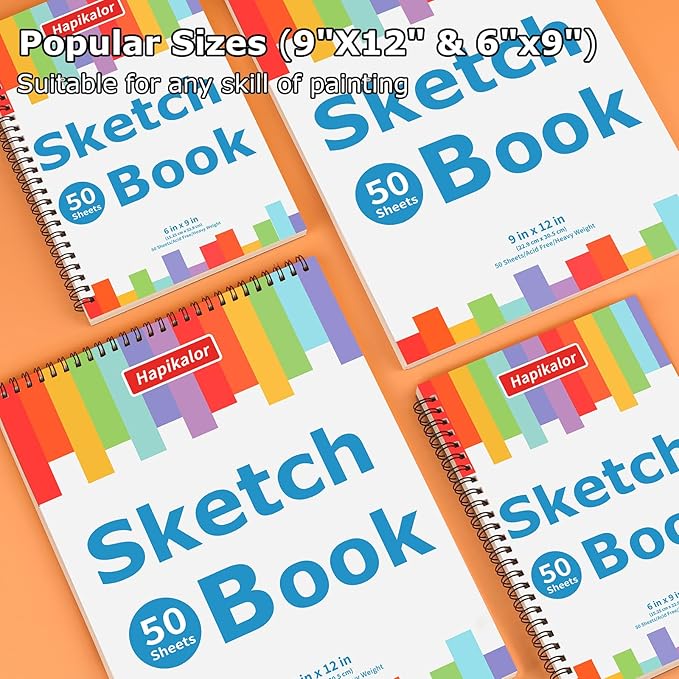 Drawing Pad for Kids, Sketch Pads 50 Sheets, Drawing Paper for Kid 9-12 - Image 7