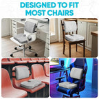 FORTEM Seat Cushion, Office Chair Cushion, Lumbar Support Pillow - Image 9