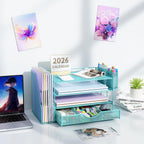gianotter desk organizers and accessories with file holder on a desk or shelf