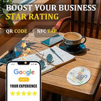 Epoxy Sticky Card with NFC Chip & QR Code - Image 2
