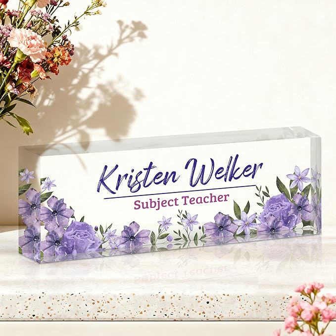 Ship Next Day-Custom Name Plate by Unknown