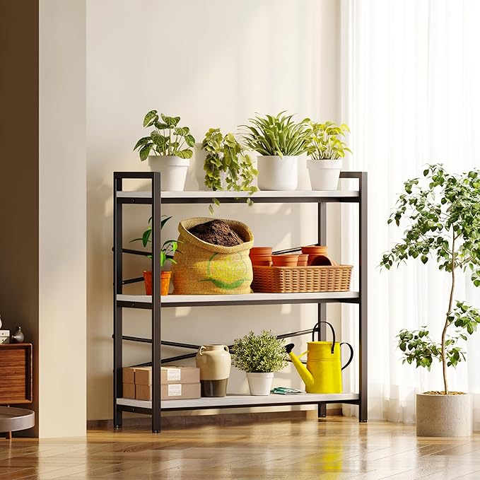 Book Shelf, 3 Tier Bookshelf 31.49" Width, Book Shelf Storage and Organization - Image 7