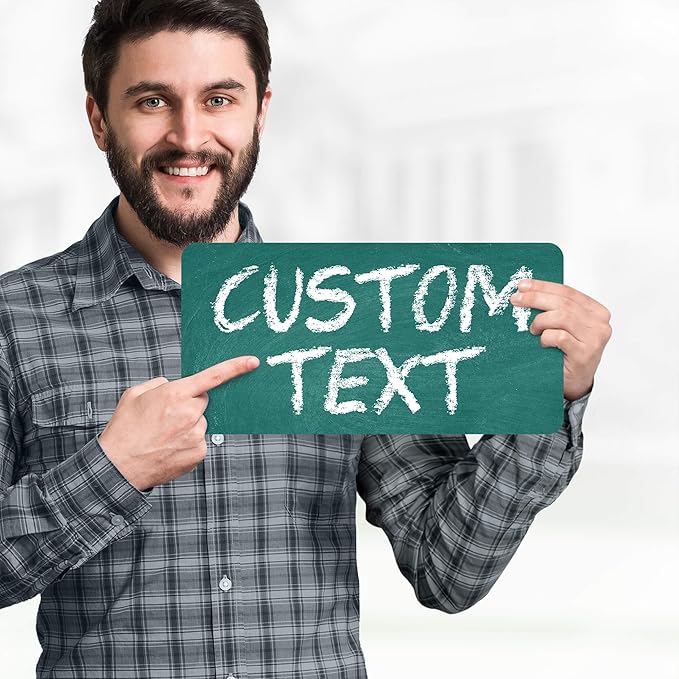 Custom Sign, Custom Street Sign, 11 Font Colors, 13 Font Styles, 4 Hole Options - Image 2
