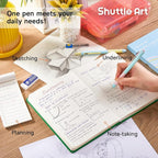 Shuttle Art 4 in 1 Multicolor Pen, 2 Pack Retractable Ballpoint Pens - Image 5