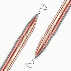 Sharpie S-Gel, Gel Pen, Copper Metal Body, Medium Point, Includes 2 Pens and 2 - Image 4