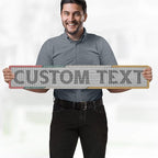 Custom Sign, Custom Street Sign, 11 Font Colors, 13 Font Styles, 4 Hole Options - Image 2