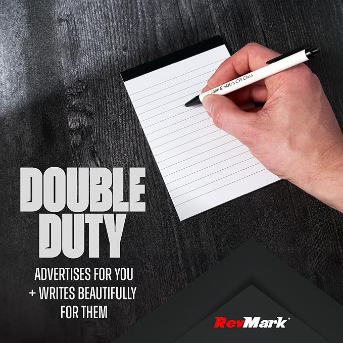 RevMark Personalized Ballpoint Pen, Custom Printed Name, Business or Event - Image 4