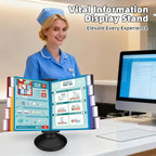 Antner 10-Pocket Desktop Reference & Display System - Image 6