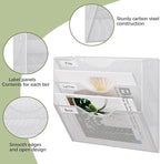 EasyPAG 3 Pocket Mesh Wall File Organizer, Hanging Paper Folder Holder - Image 3