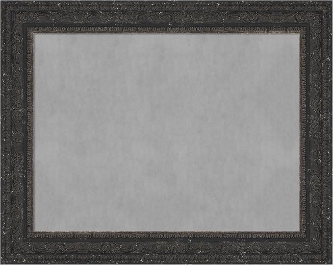 Amanti Art Black Framed Magnetic Board 23x29 Medium Vision Board by AmantiArt