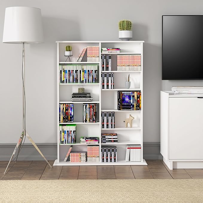Prepac 2 Column Display Cabinet, 8.75" D x 38.75" W x 51" H - Image 2