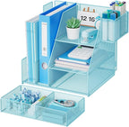 Marbrasse Desk Organizer and Accessories, 3-Tier File Organizer - Image 2