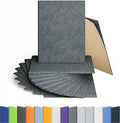 Amantech 12 Pack Acoustic Panels Self Adhesive Sound Proof Foam, High Density by Amantech