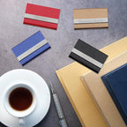 Taikuri Custom Business Card Holder Personalized Engraved Leather Business Card - Image 4