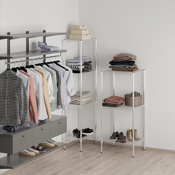 Regal Altair 21" Deep x 24" Wide x 54" Height Wire Shelving Kit | 3-Tier | NSF - Image 6