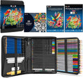 h & b 101pcs sketching kit art supplies, main product view