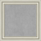 Amanti Art Silver Framed Magnetic Board 26x26 Medium Vision Board by AmantiArt