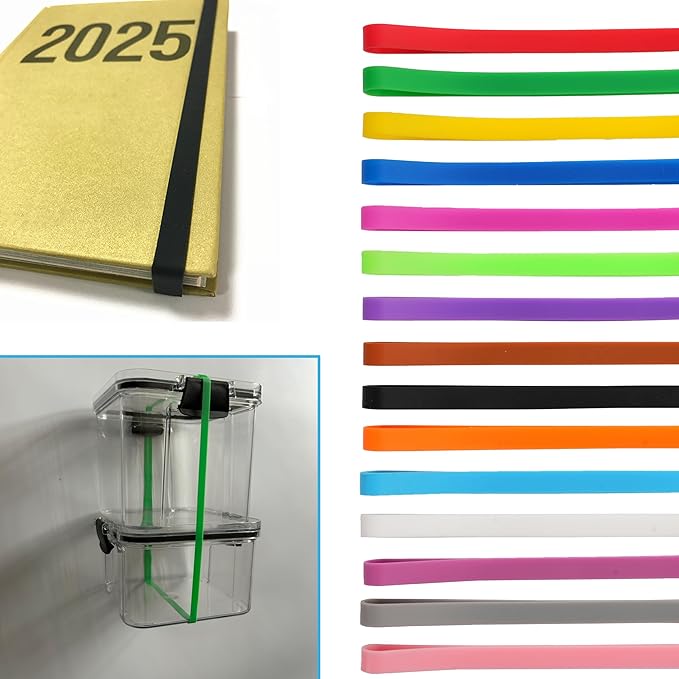Rubber Bands Silicone 15 Pcs 5.5inch Elastic Bands - Image 6
