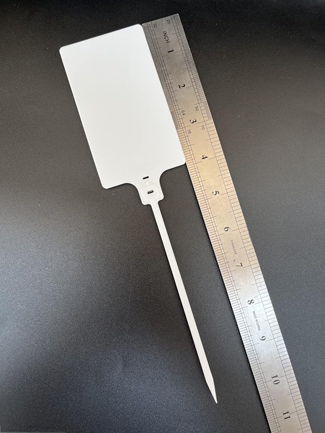 Blank Waterproof Plastic Tags for Labeling Marker Ties Large Tag Fastener Zip - Image 4