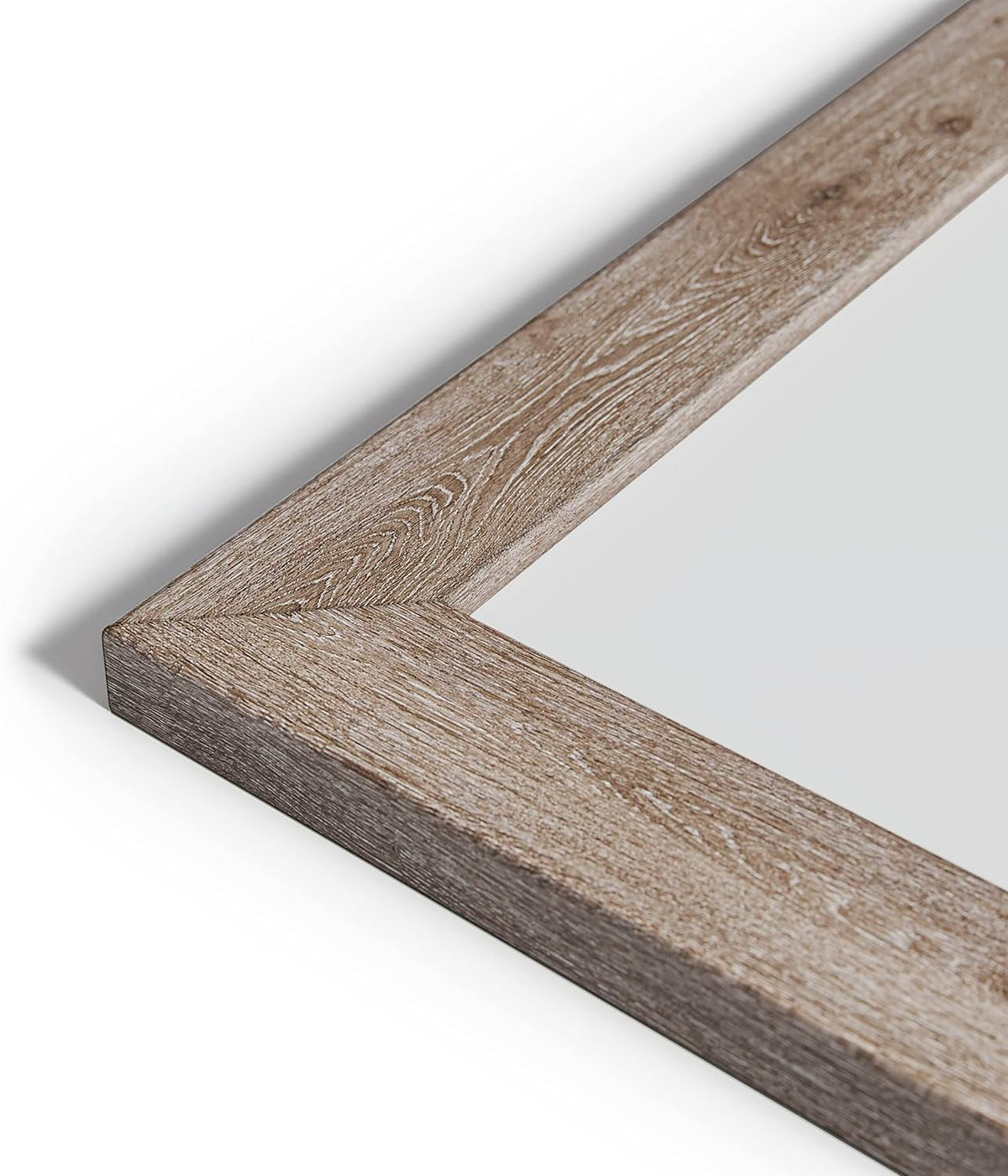 U Brands Dry Erase White Board, 24" x 36", Magnetic, Rustic Wood Frame